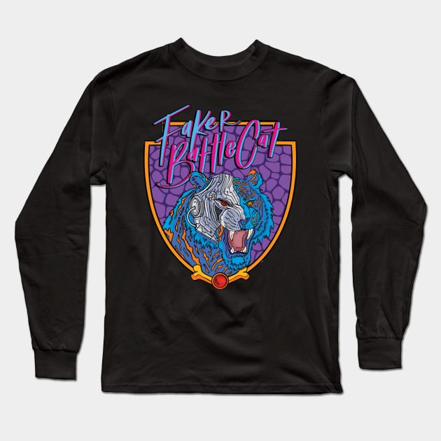 FakerBattlecat Matte Logo Long Sleeve T-Shirt by FakerBattlecat